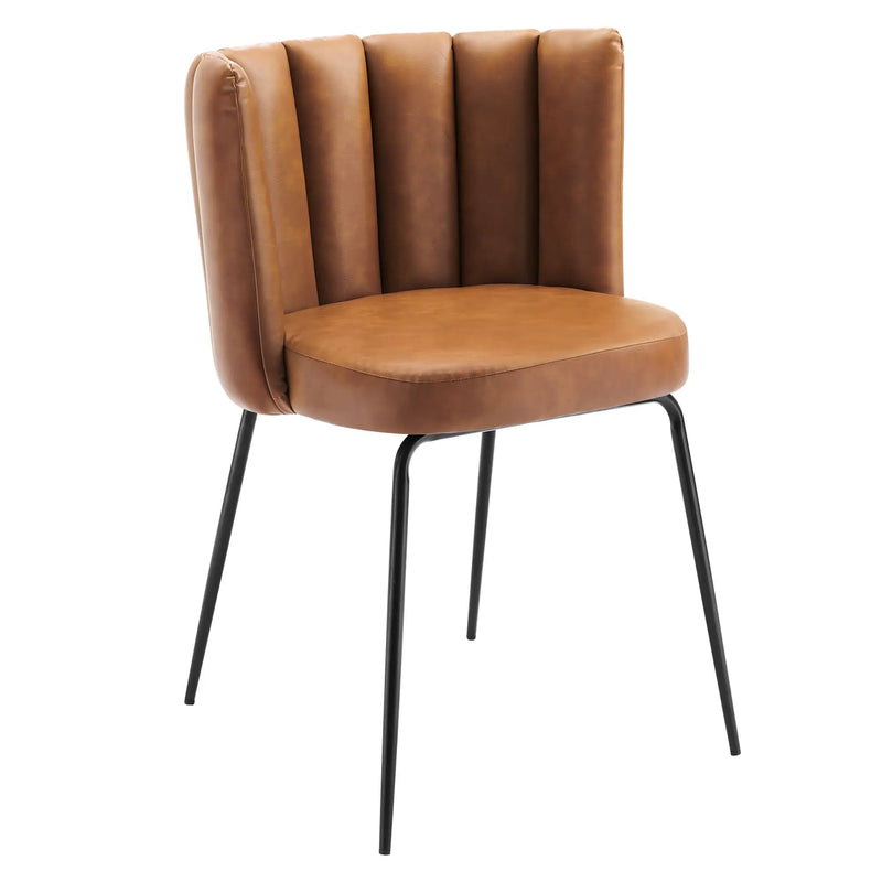 Virtue Vegan Leather Dining Chair Set of 2 by Modway by HouseOfZazla