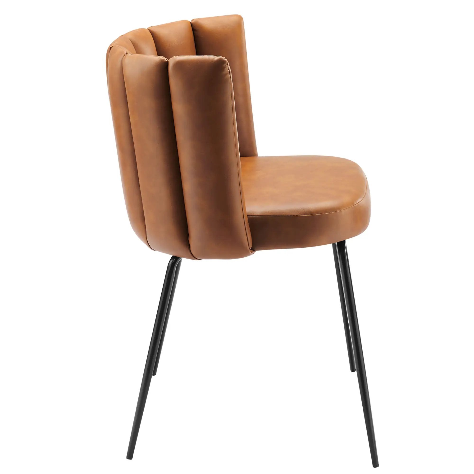 Virtue Vegan Leather Dining Chair Set of 2 by Modway by HouseOfZazla