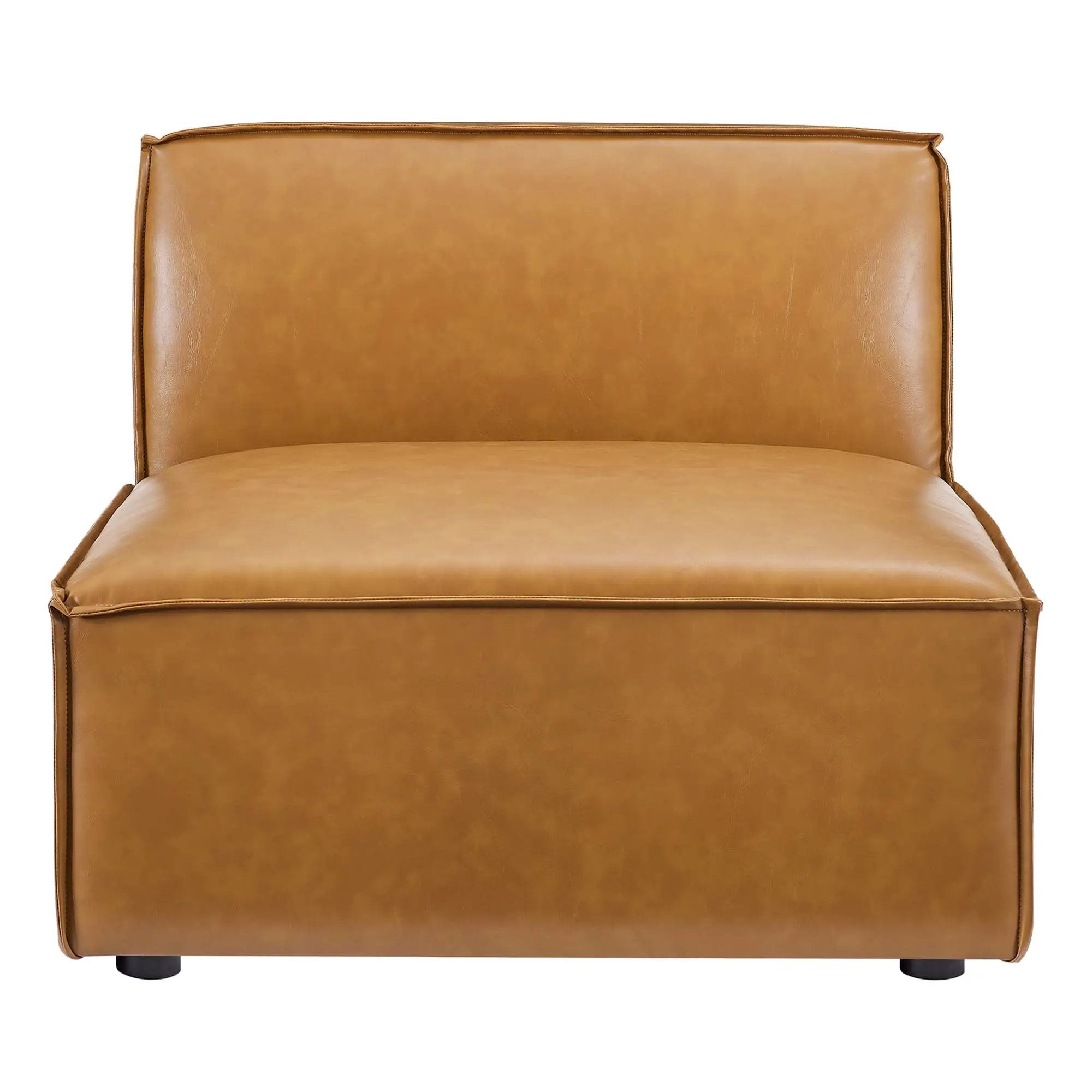 Restore 5-Piece Vegan Leather Sectional Sofa by HouseOfZazla