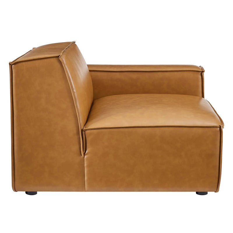 Restore 5-Piece Vegan Leather Sectional Sofa by Modway by HouseOfZazla