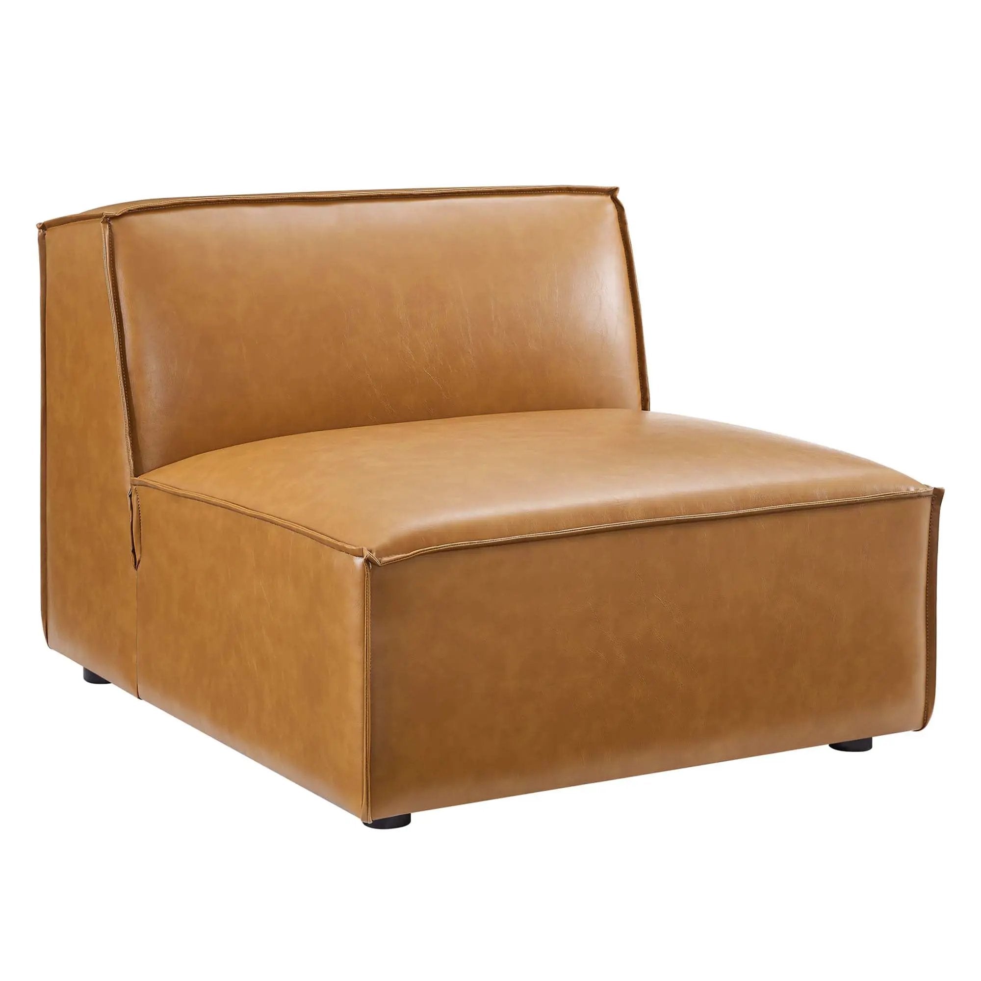 Restore 7-Piece Vegan Leather Sectional Sofa by Modway by HouseOfZazla