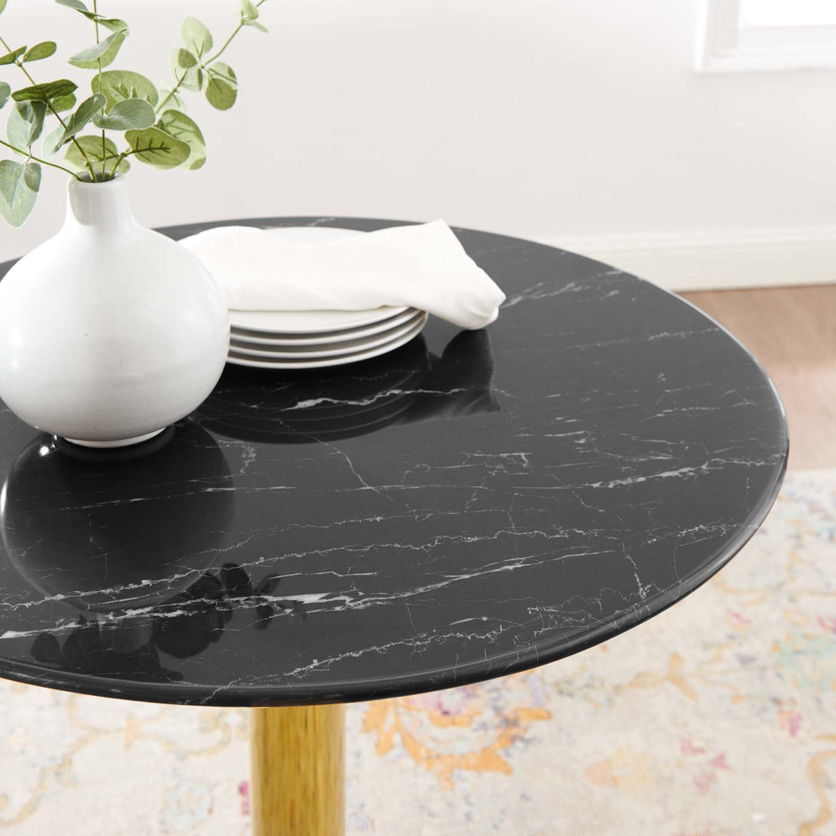 Verne Artificial Marble Dining Table by Modway, photo 12 of 36