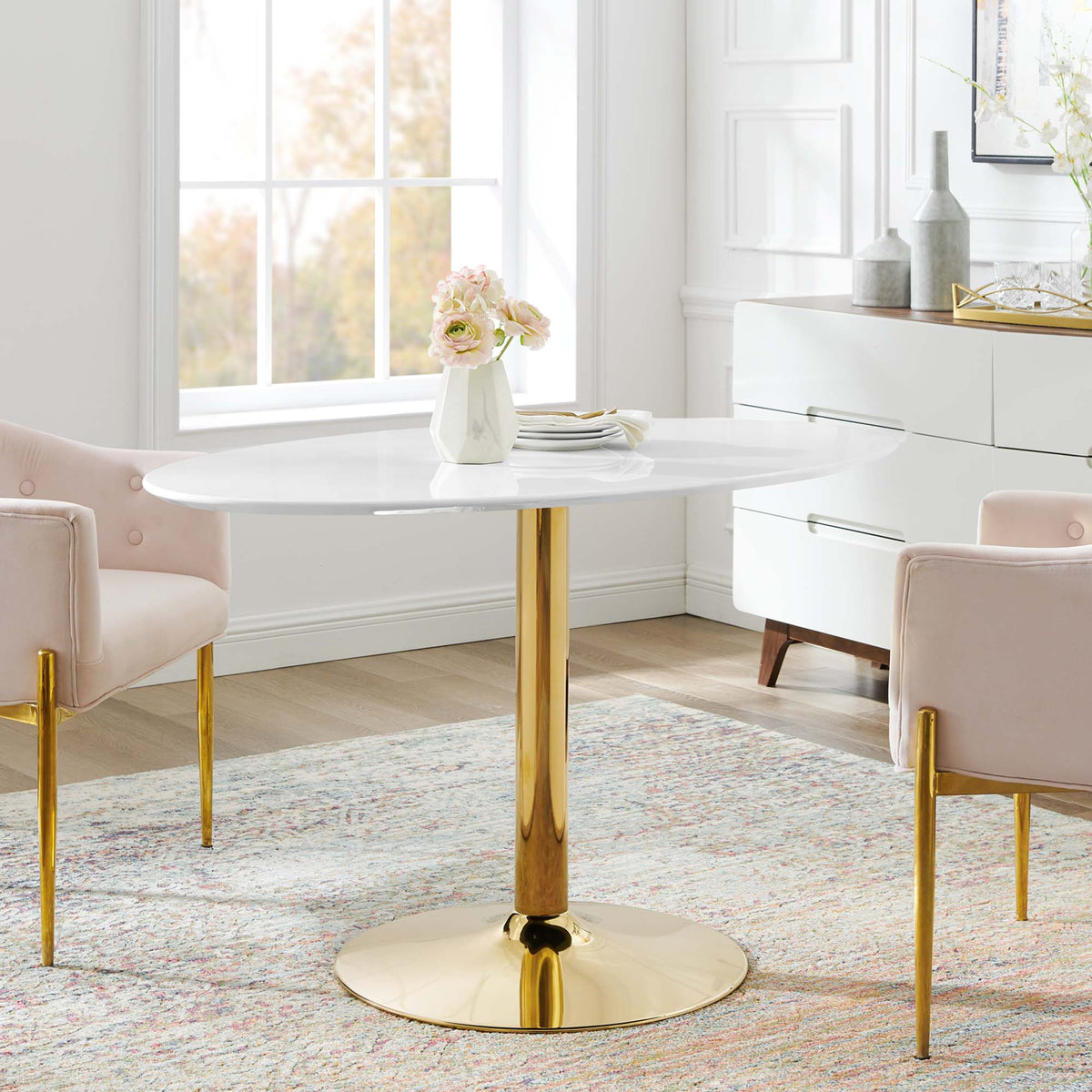 Verne Oval Dining Table by Modway, photo 5 of 12
