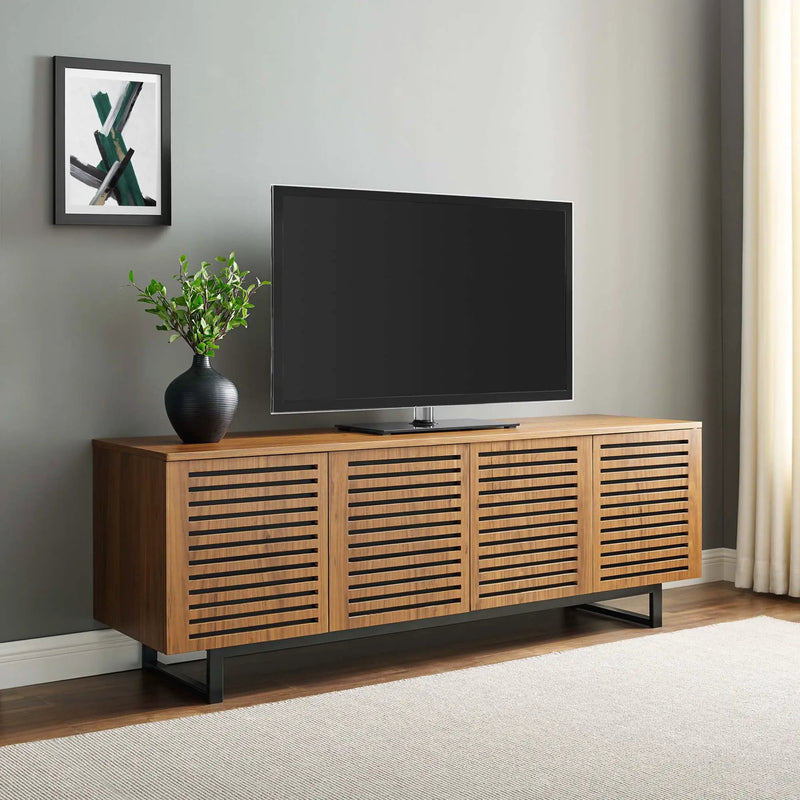 Parker 73" Walnut TV Stand by Modway by HouseOfZazla