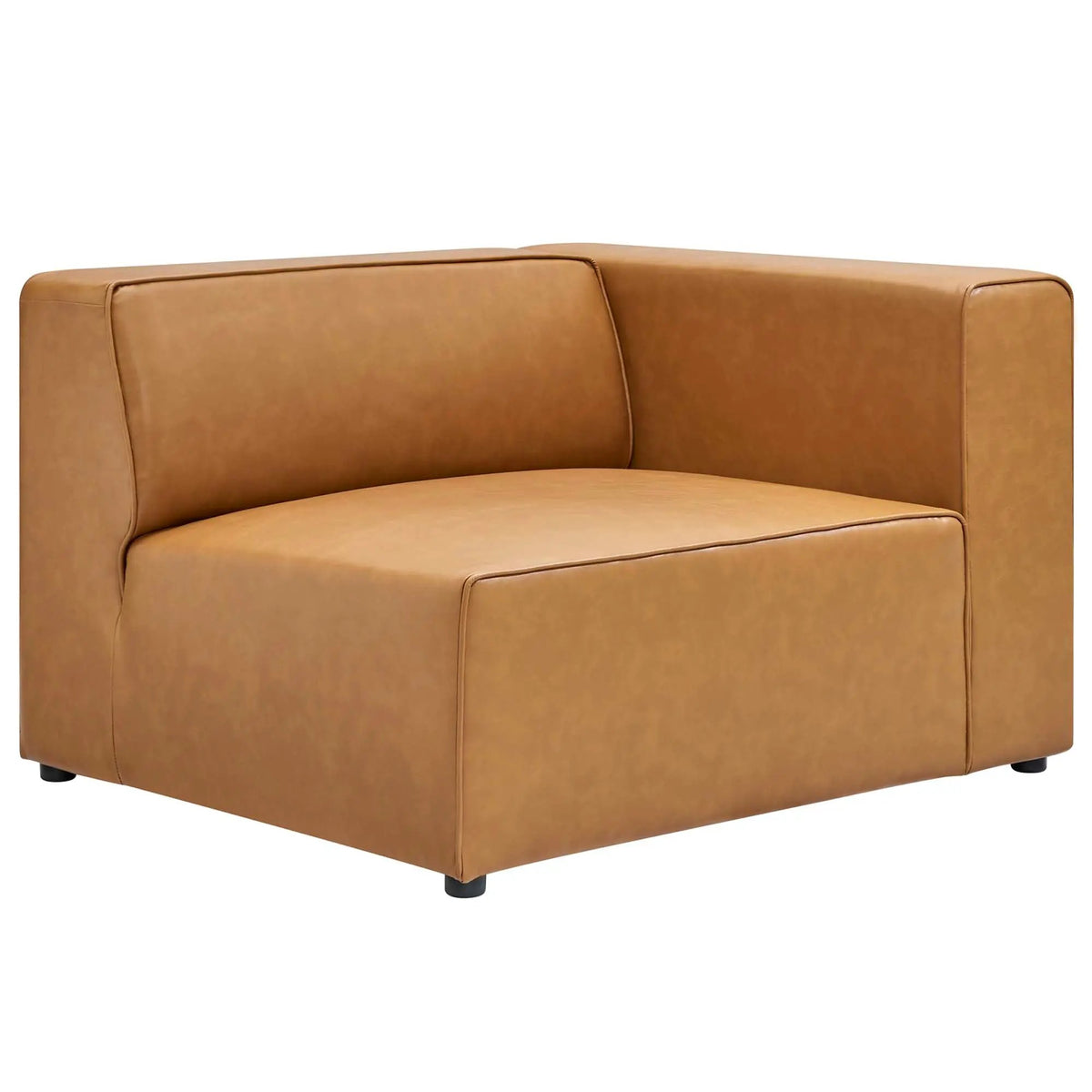 Mingle 2-Piece Vegan Leather Sectional Sofa Loveseat by Modway by HouseOfZazla