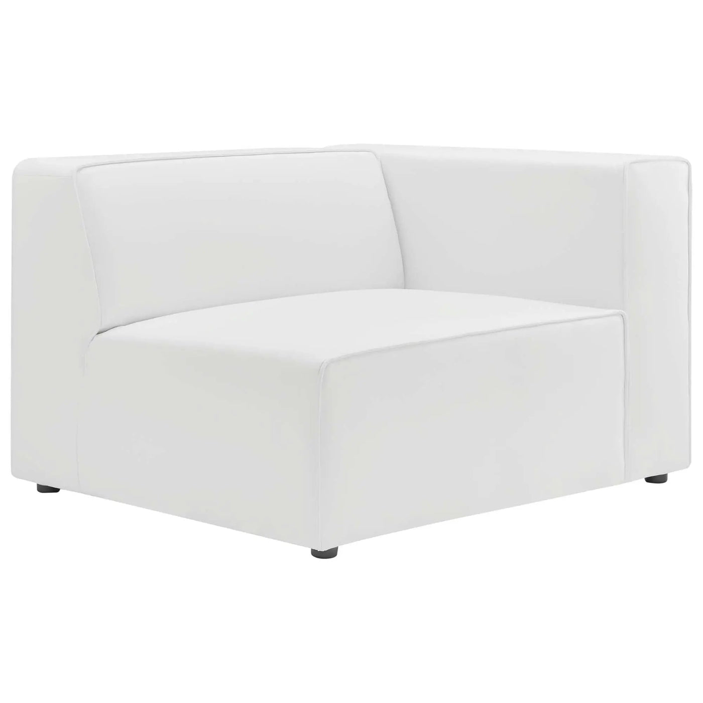 Mingle 2-Piece Vegan Leather Sectional Sofa Loveseat by Modway by HouseOfZazla