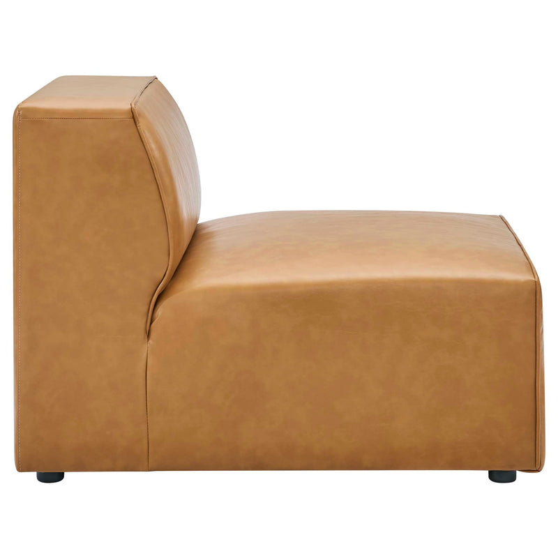 Mingle Vegan Leather Sofa and Ottoman Set by Modway, photo 8 of 13