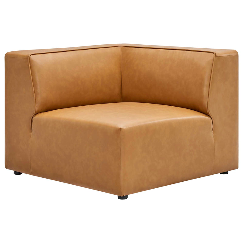 Mingle 6-Piece Vegan Leather Furniture Set by Modway, photo 10 of 14