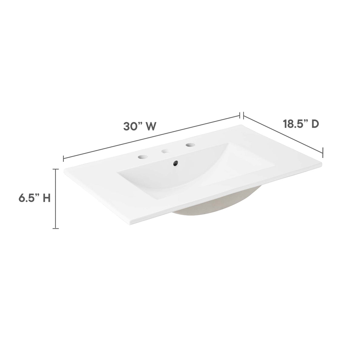 Cayman 18" Bathroom Sink by Modway, photo 27 of 38