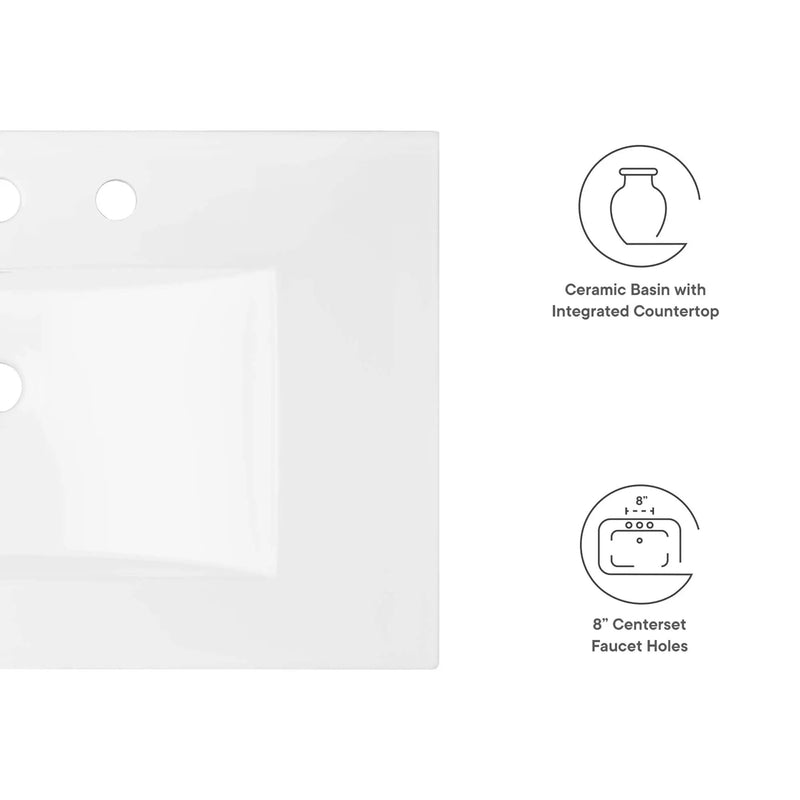 Cayman 30" Bathroom Sink by Modway by HouseOfZazla