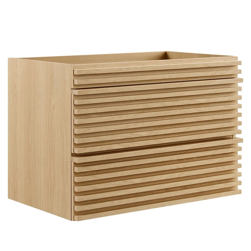Render 30" Wall-Mount Bathroom Vanity Cabinet by Modway by HouseOfZazla
