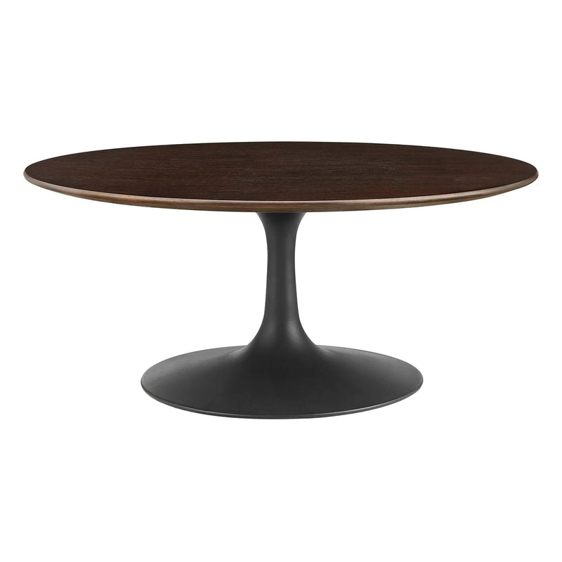 Lippa 36" Round Wood Coffee Table by Modway by HouseOfZazla