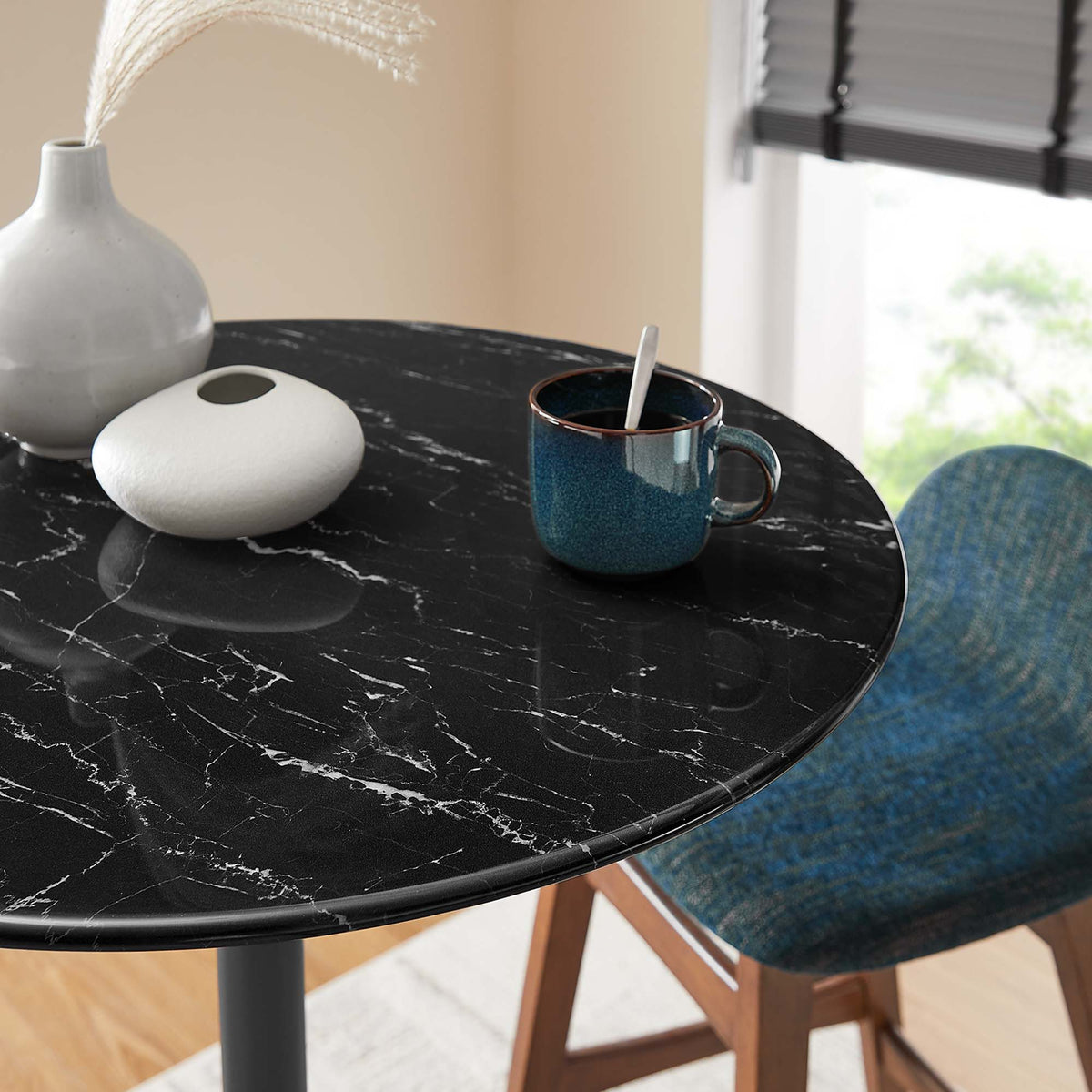 Lippa Round Faux Marble Bar Table by Modway, photo 28 of 40