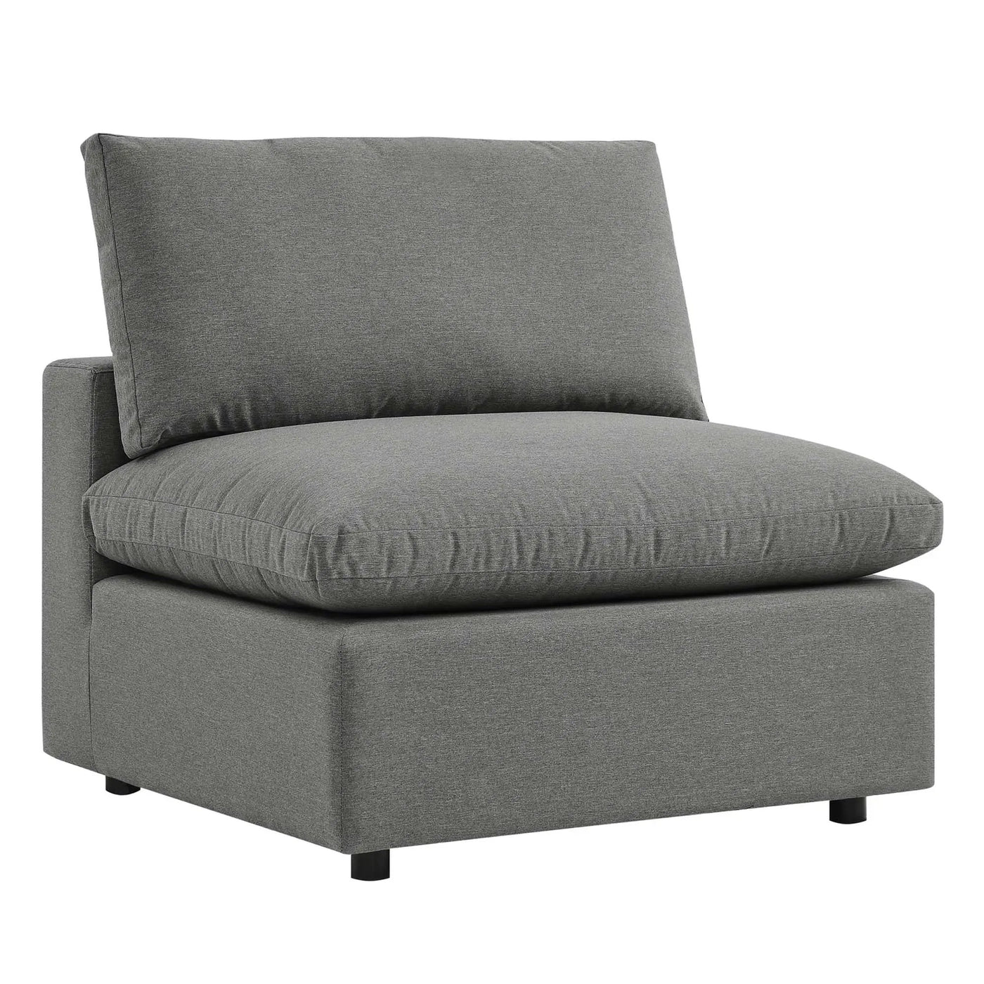 Commix Overstuffed Outdoor Patio Armless Chair by Modway by HouseOfZazla