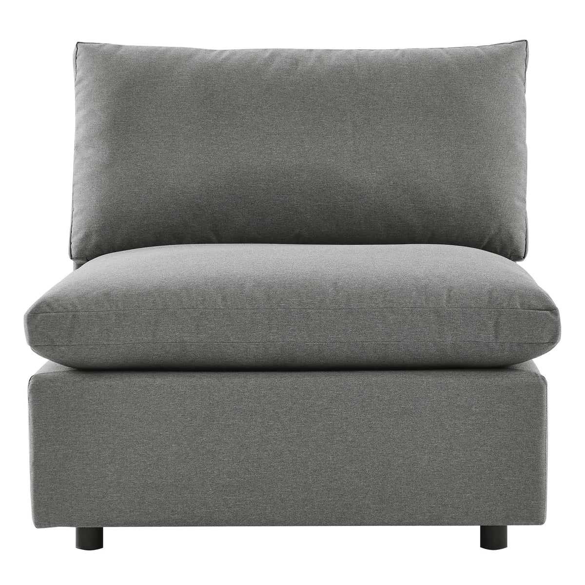 Commix Overstuffed Outdoor Patio Armless Chair by Modway by HouseOfZazla
