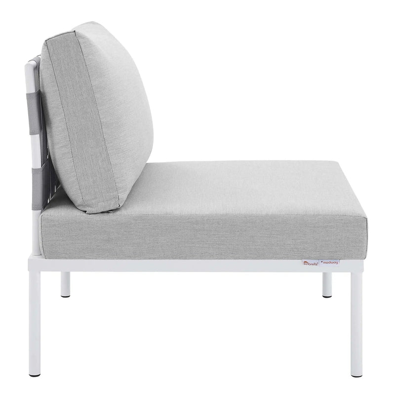 Harmony Sunbrella Outdoor Patio Aluminum Armless Chair by Modway by HouseOfZazla