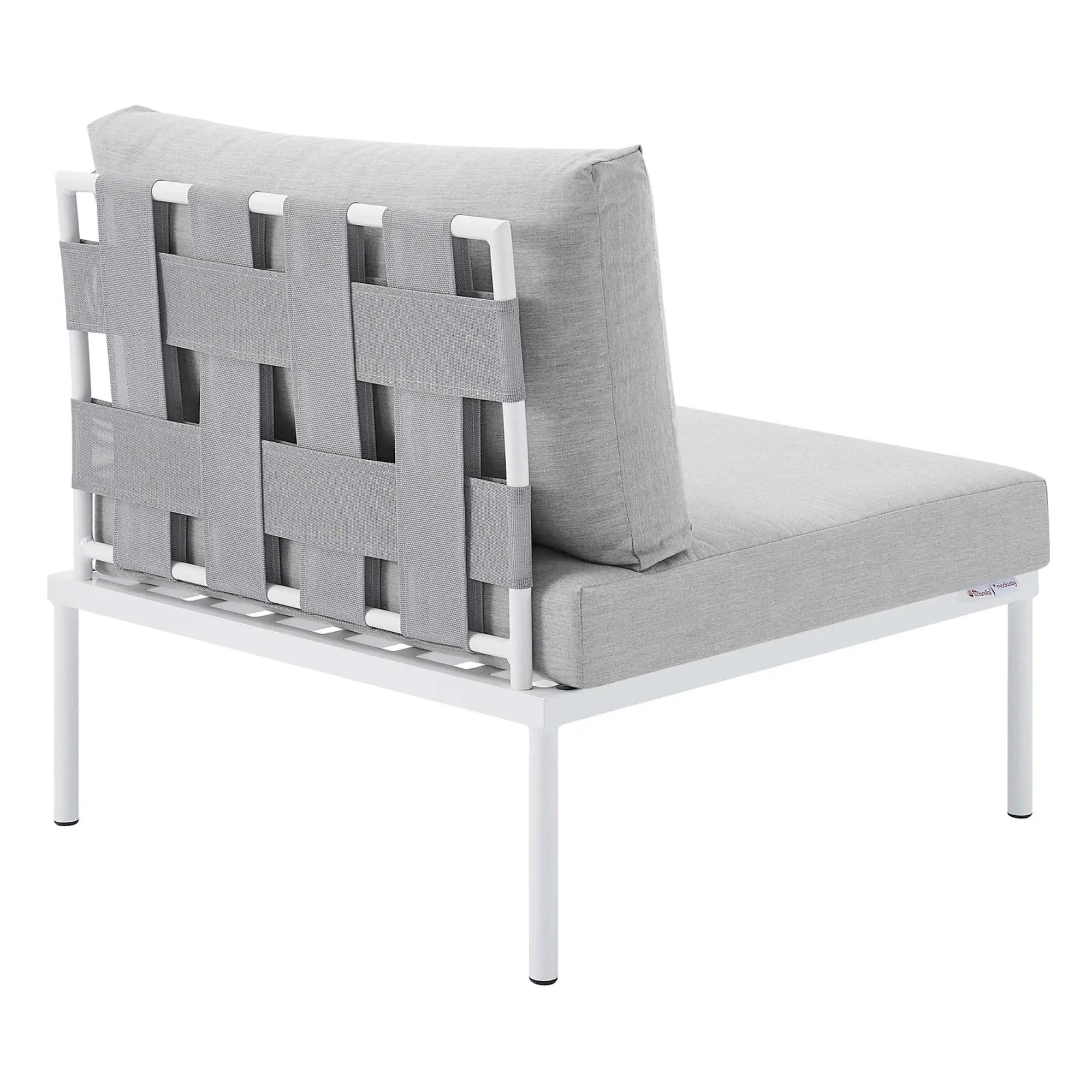 Harmony Sunbrella Outdoor Patio Aluminum Armless Chair by Modway by HouseOfZazla