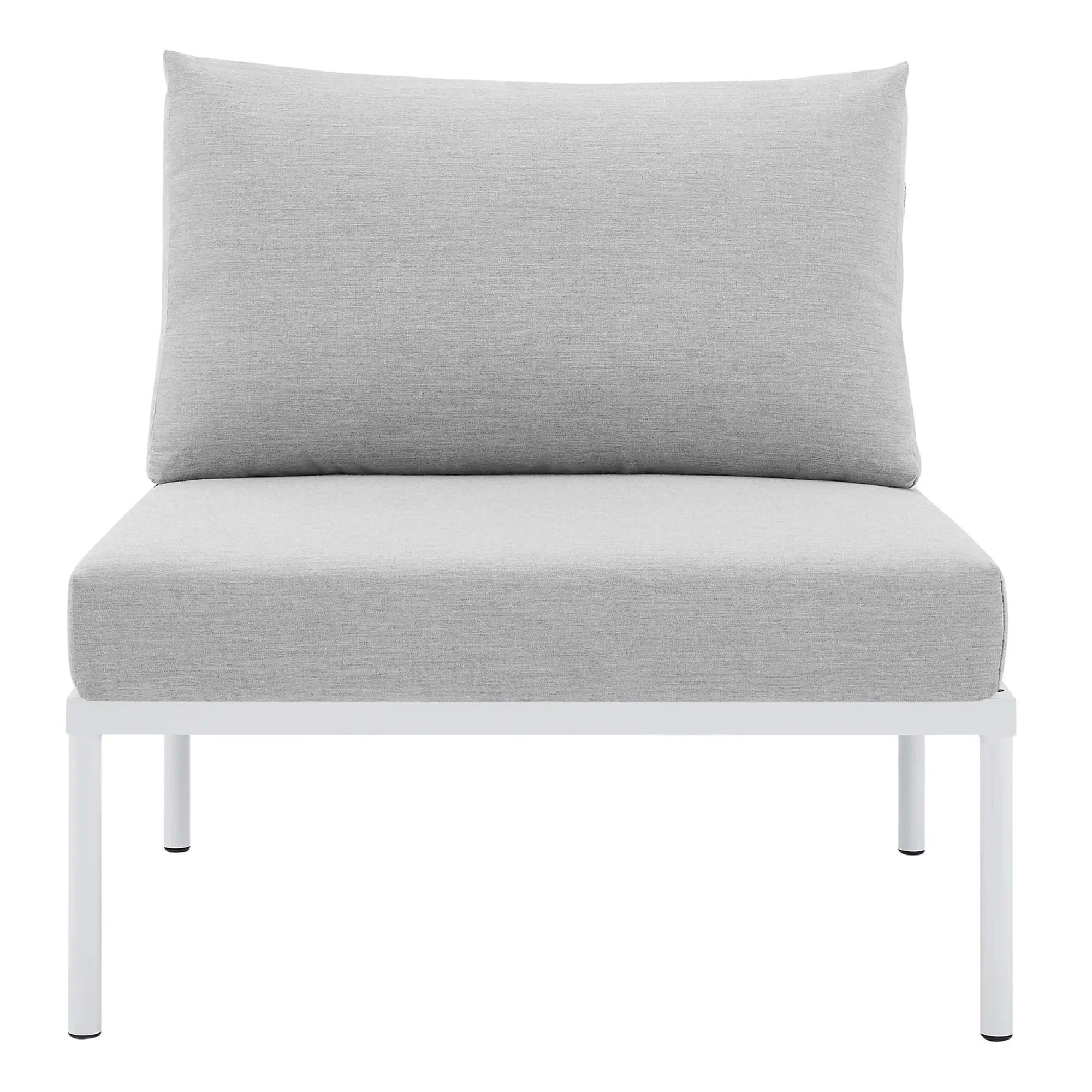 Harmony Sunbrella Outdoor Patio Aluminum Armless Chair by Modway by HouseOfZazla