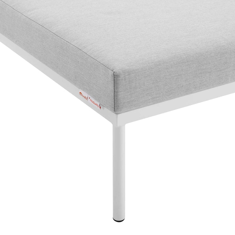 Harmony Sunbrella Outdoor Patio Aluminum Ottoman by Modway by HouseOfZazla