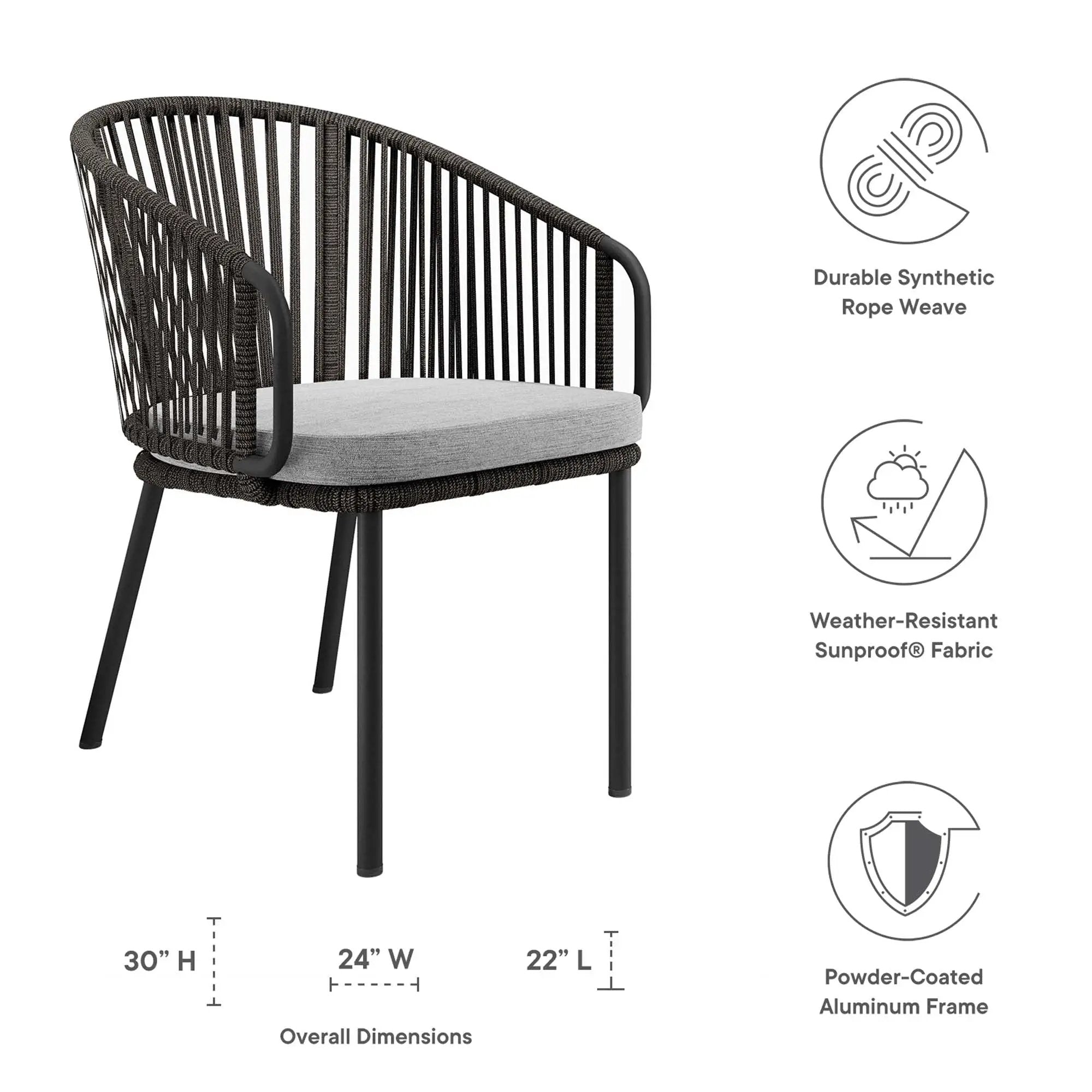 Harbor Outdoor Patio Armchair by Modway by HouseOfZazla