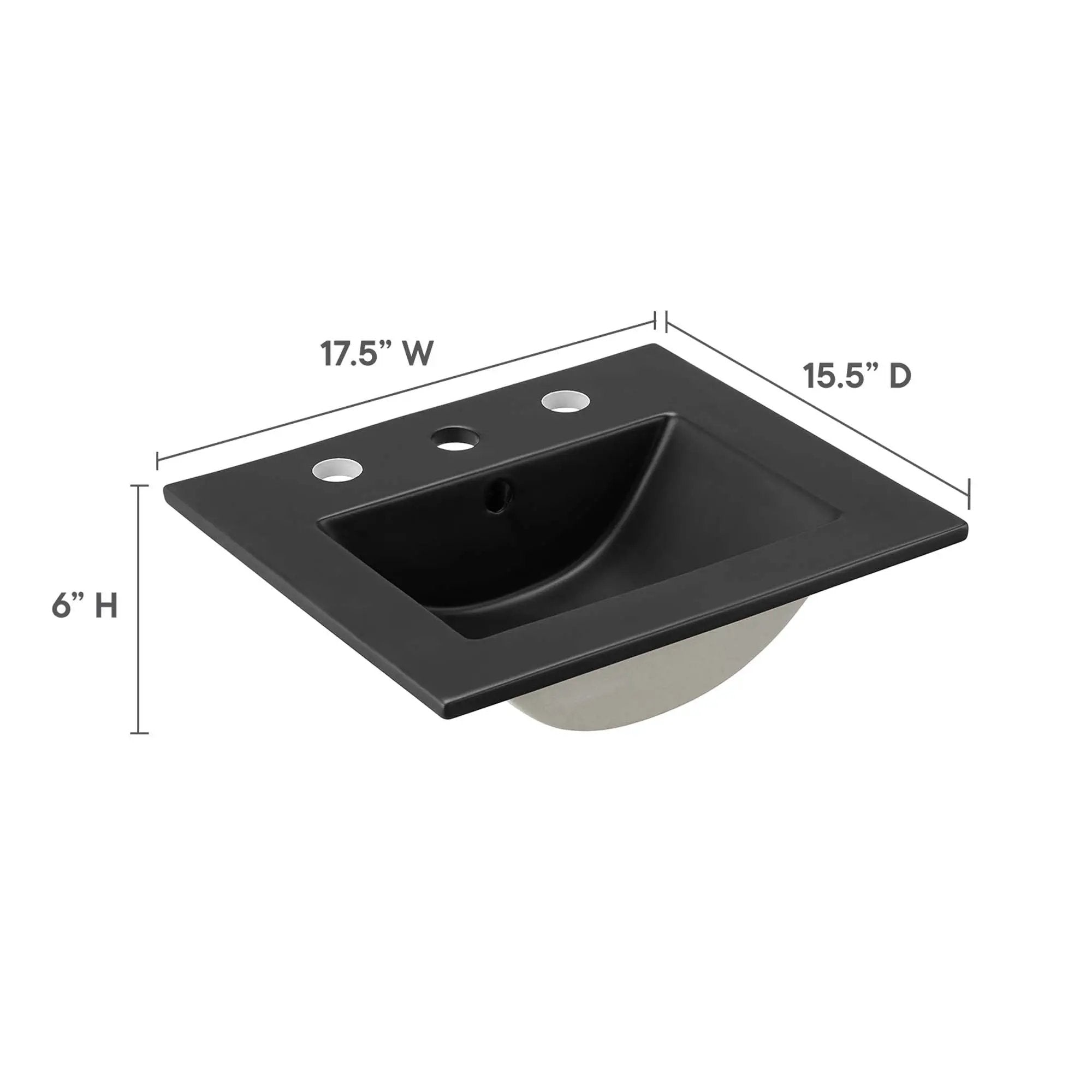 Cayman 18" Bathroom Sink by Modway by HouseOfZazla