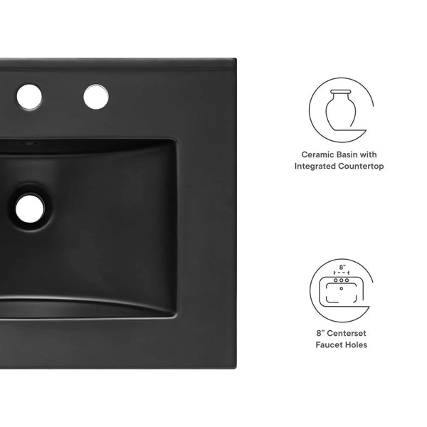 Cayman 24" Bathroom Sink by Modway, photo 2 of 5