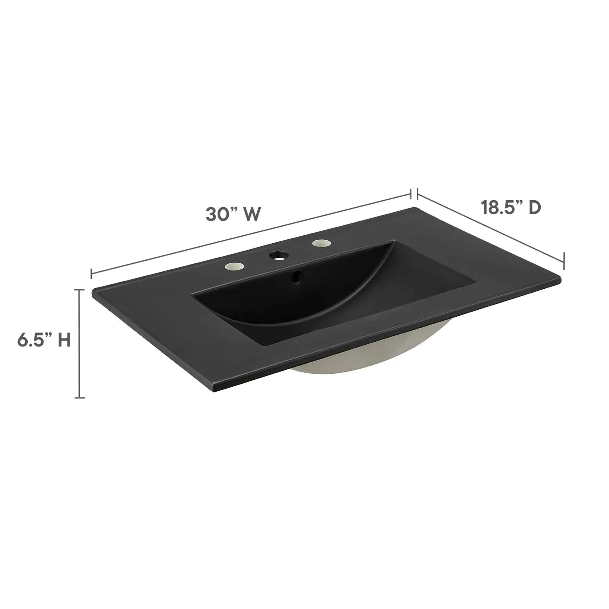 Cayman 30" Bathroom Sink by Modway by HouseOfZazla