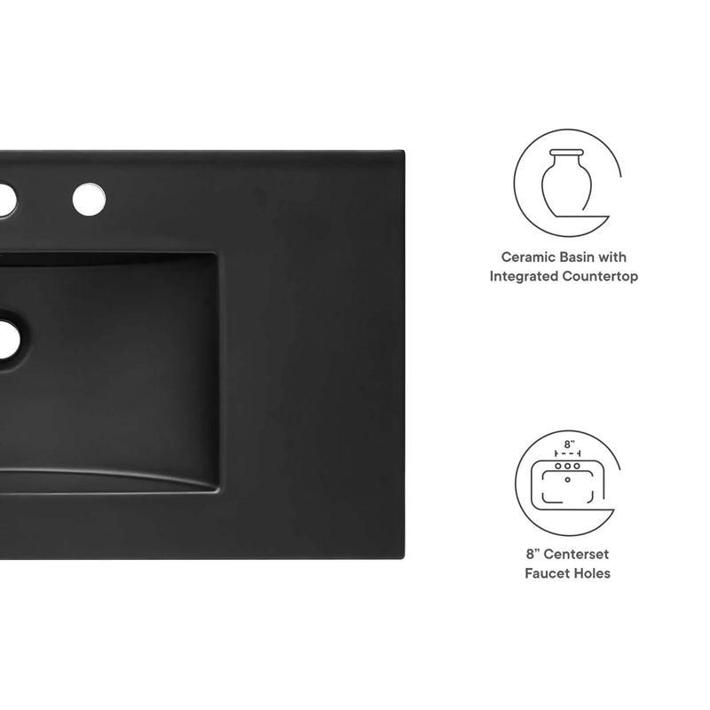 Cayman 36" Bathroom Sink by Modway by HouseOfZazla