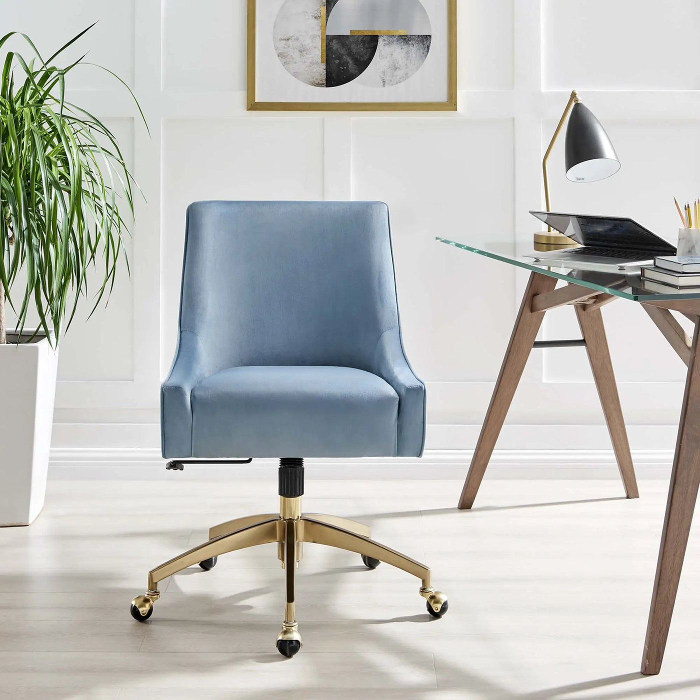 Discern Performance Velvet Office Chair by Modway by HouseOfZazla