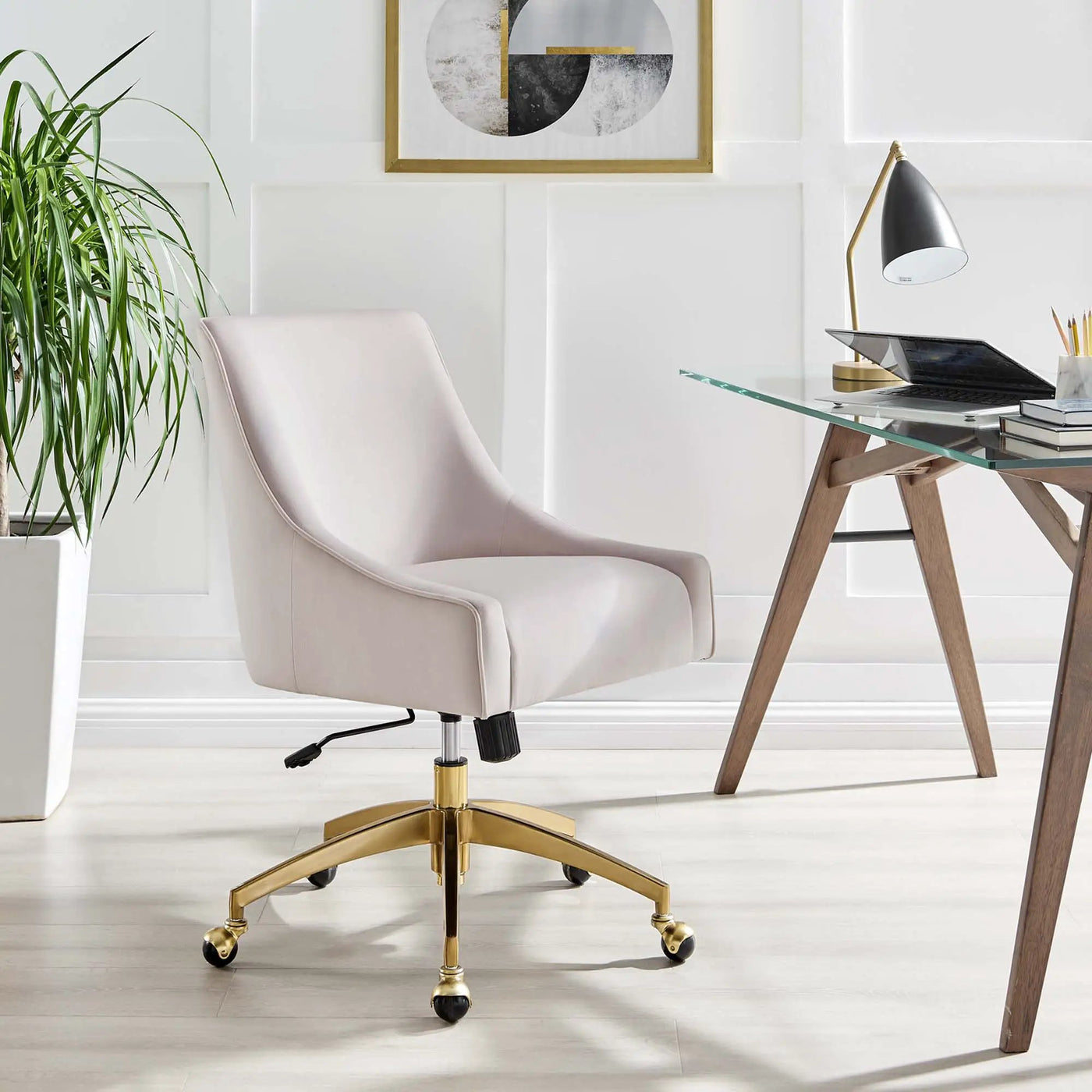 Discern Performance Velvet Office Chair by Modway by HouseOfZazla