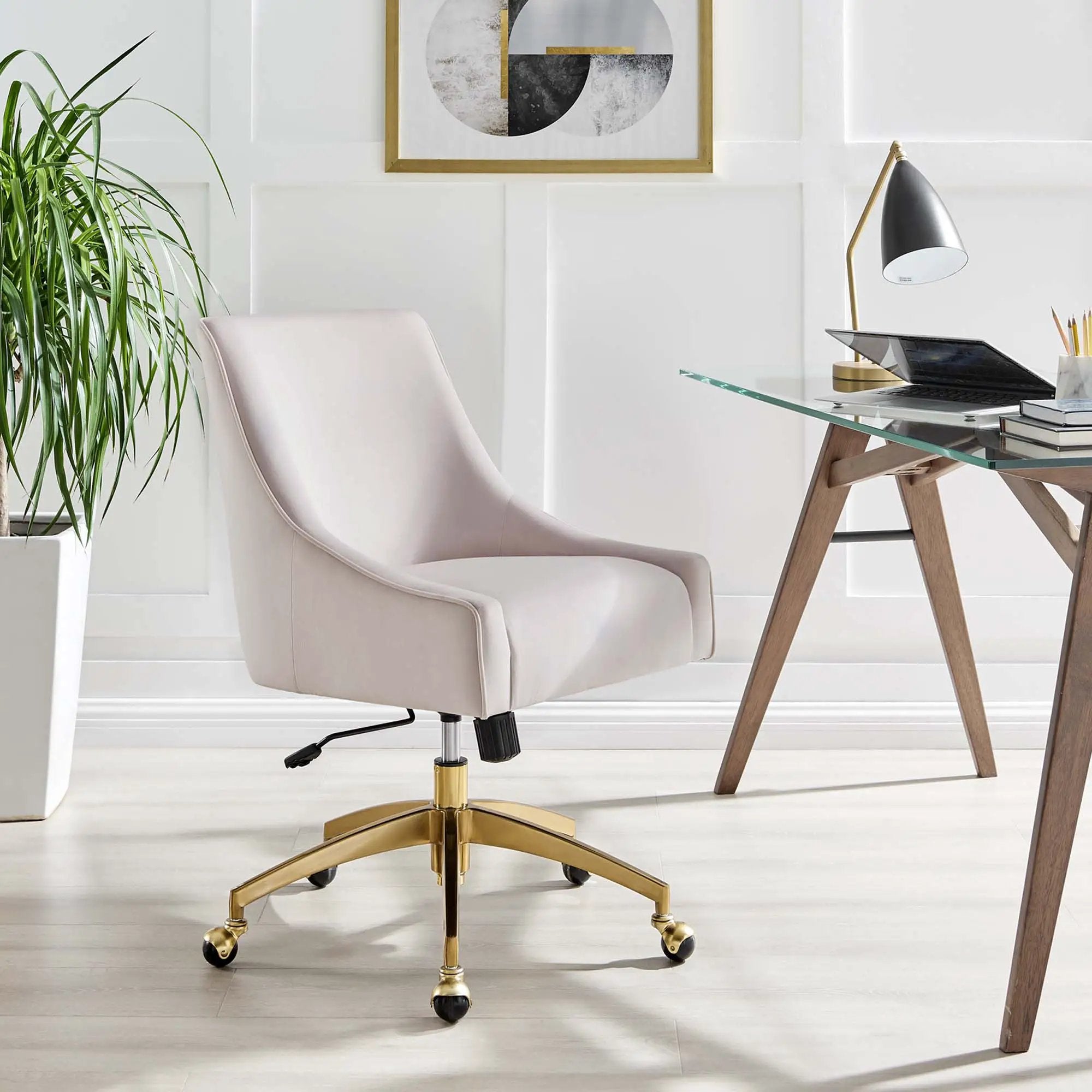 Discern Performance Velvet Office Chair by Modway by HouseOfZazla