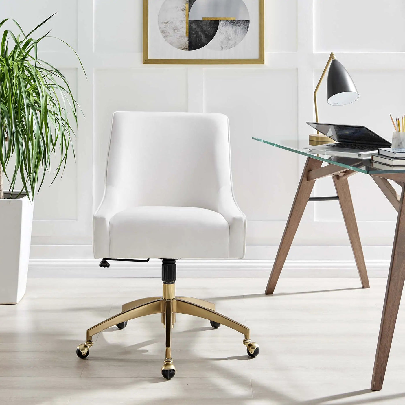 Discern Performance Velvet Office Chair by Modway by HouseOfZazla