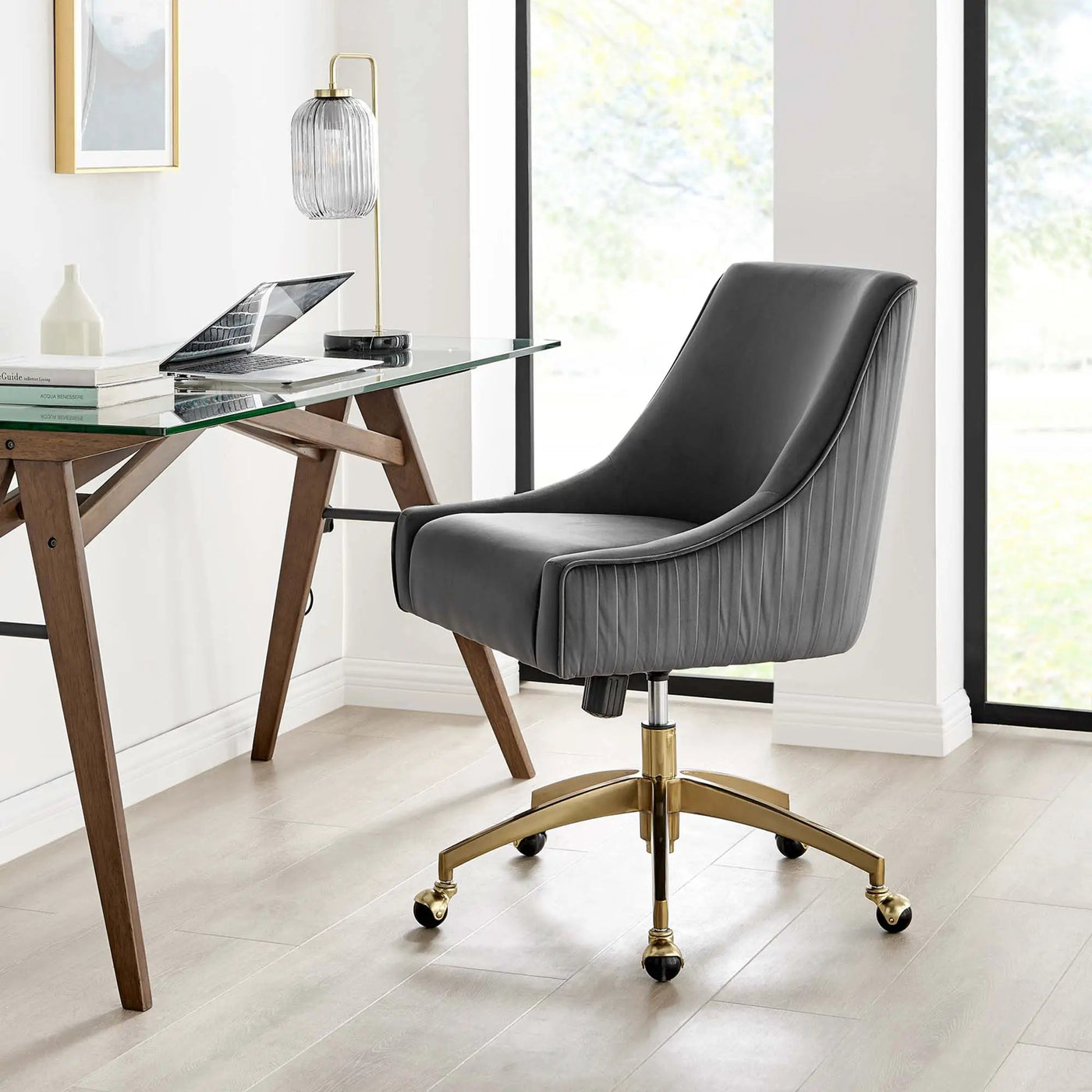 Discern Performance Velvet Office Chair by Modway by HouseOfZazla
