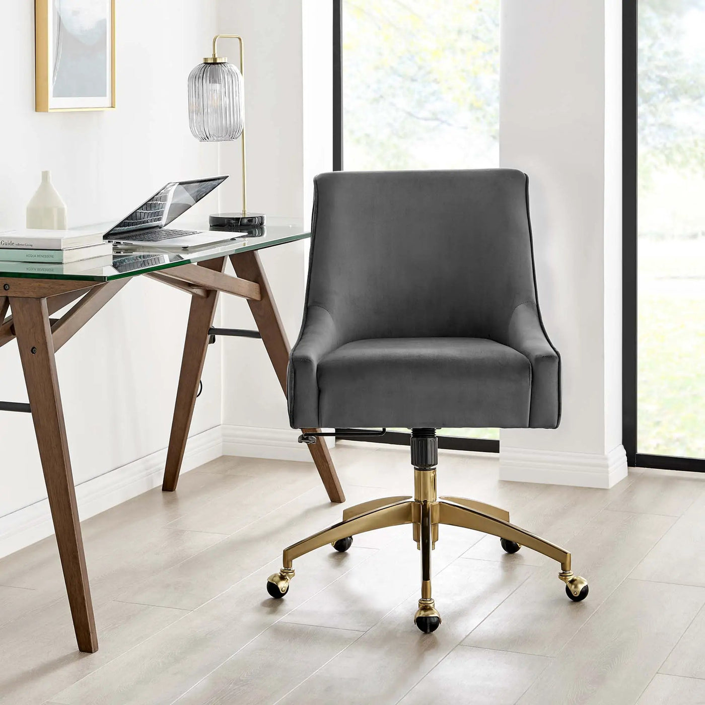 Discern Performance Velvet Office Chair by Modway by HouseOfZazla