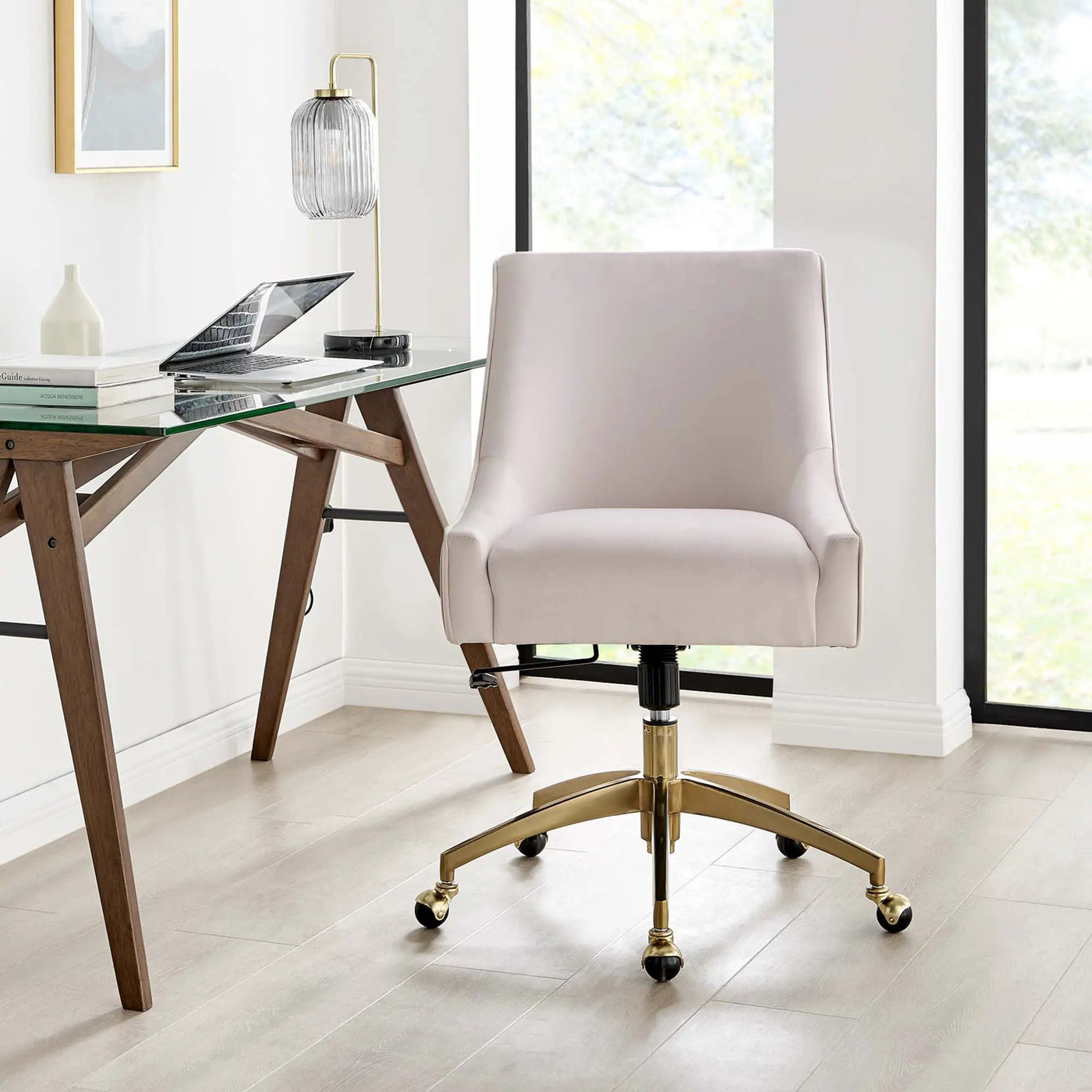Discern Performance Velvet Office Chair by Modway by HouseOfZazla
