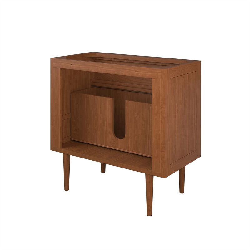 Cassia 36" Teak Wood Bathroom Vanity Cabinet (Sink Basin Not Included) by Modway, photo 8 of 10