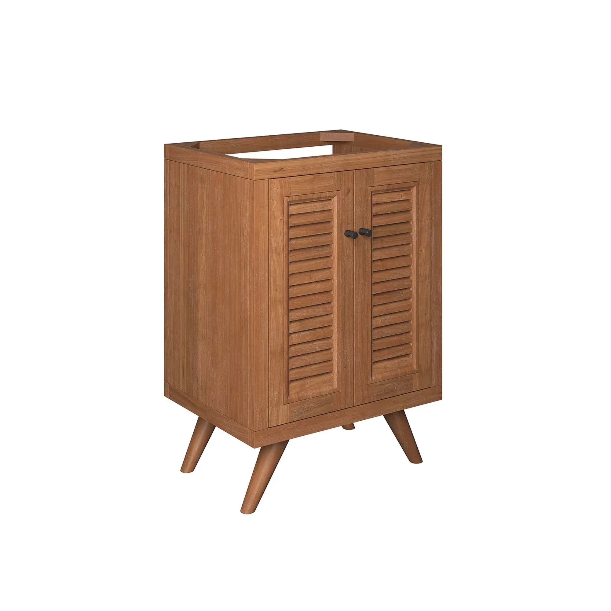 Birdie 24" Teak Wood Bathroom Vanity Cabinet by HouseOfZazla