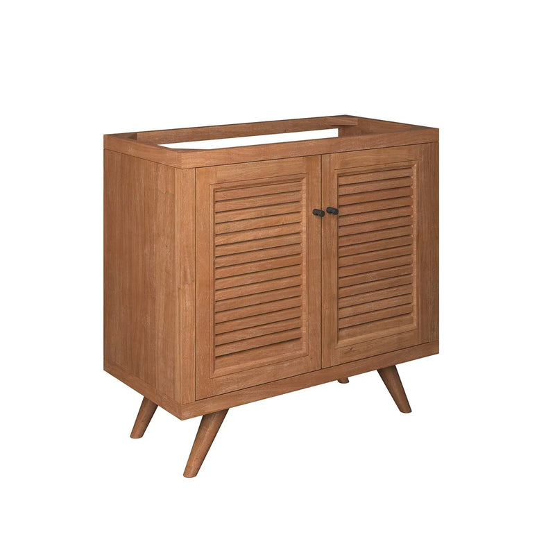 Birdie 36" Teak Wood Bathroom Vanity Cabinet by HouseOfZazla