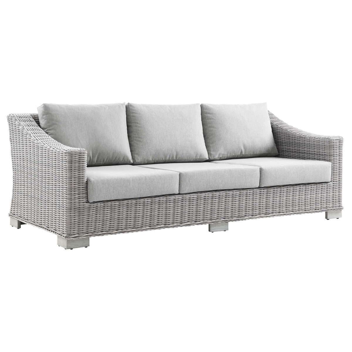 Conway 4-Piece Outdoor Patio Wicker Rattan Furniture Set by Modway, photo 2 of 41