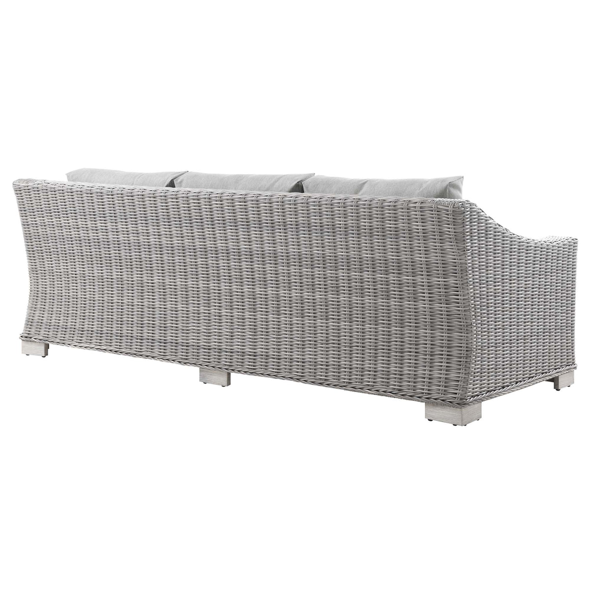 Conway 4-Piece Outdoor Patio Wicker Rattan Furniture Set by Modway, photo 10 of 41