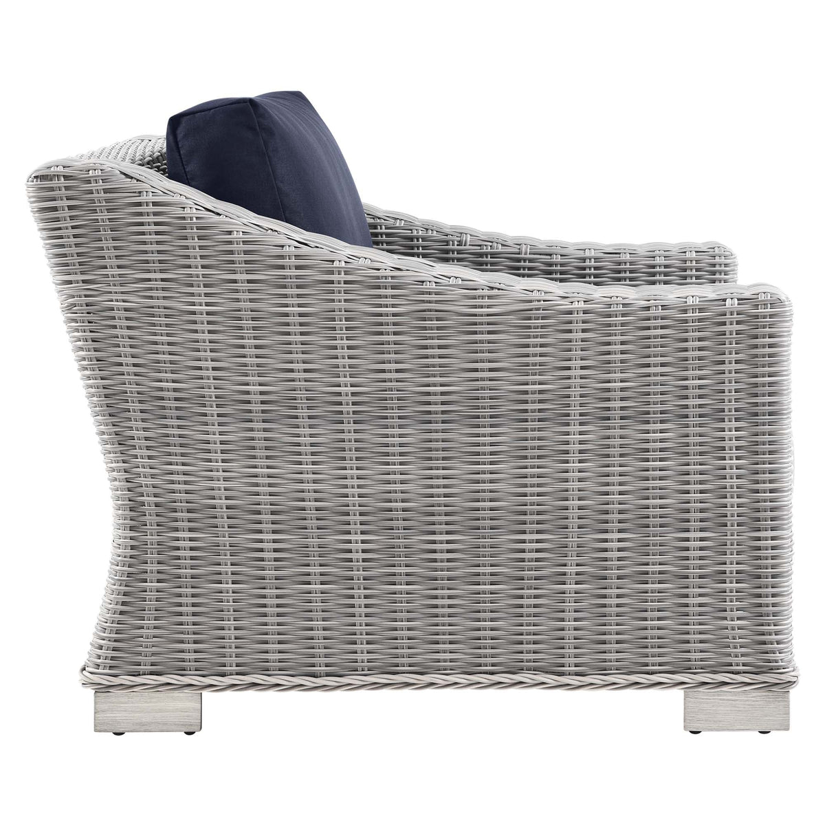 Conway 4-Piece Outdoor Patio Wicker Rattan Furniture Set by Modway, photo 25 of 41