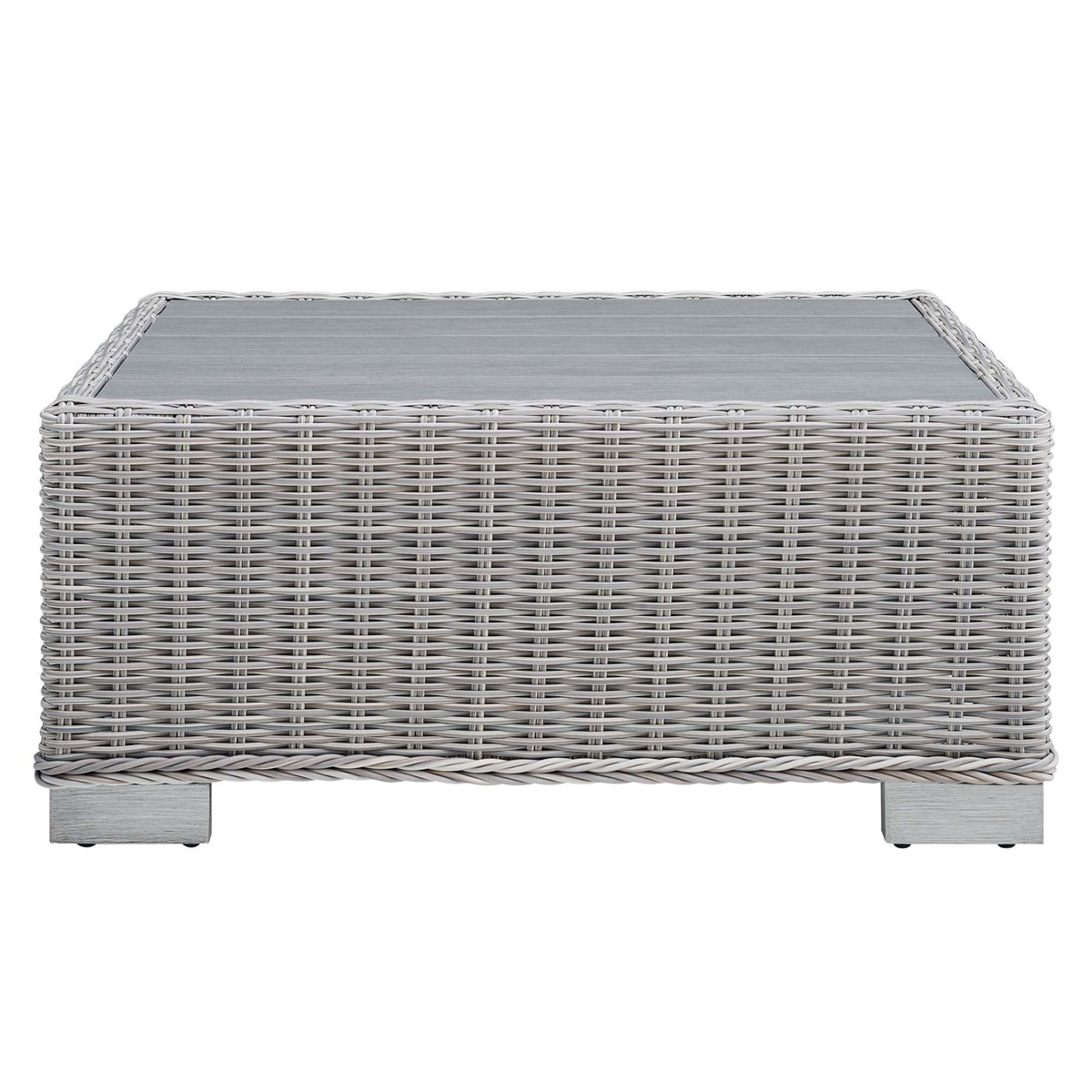 Conway 4-Piece Outdoor Patio Wicker Rattan Furniture Set by Modway, photo 28 of 41