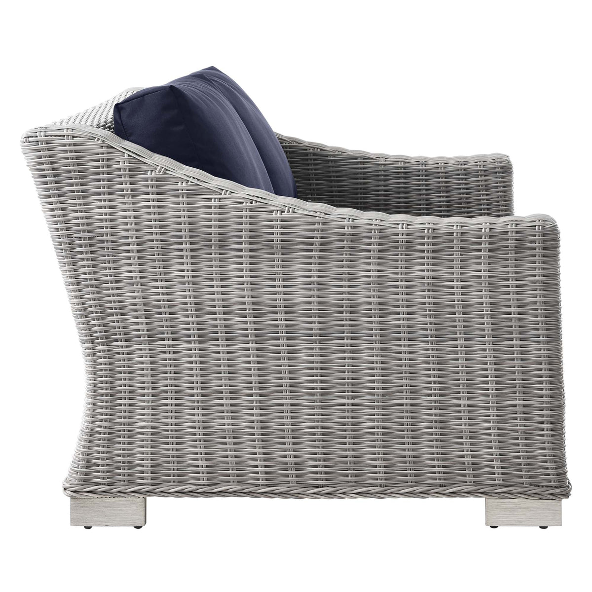 Conway 4-Piece Outdoor Patio Wicker Rattan Furniture Set by Modway, photo 24 of 41