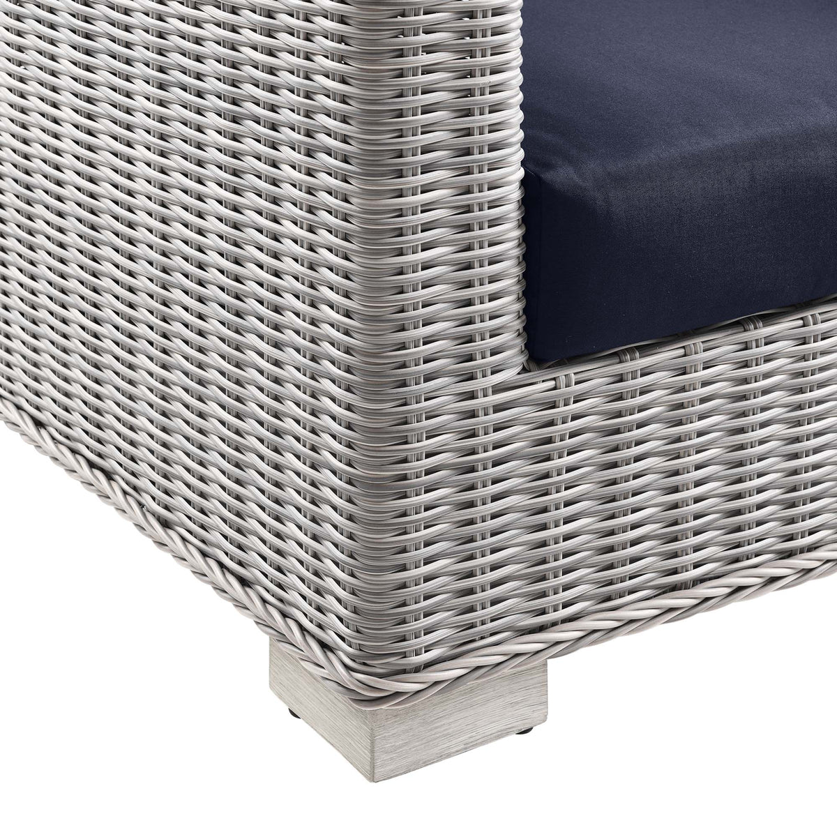 Conway 4-Piece Outdoor Patio Wicker Rattan Furniture Set by Modway, photo 29 of 41