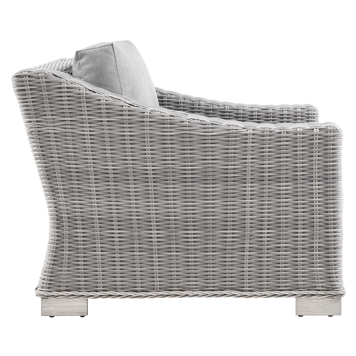 Conway 4-Piece Outdoor Patio Wicker Rattan Furniture Set by Modway, photo 39 of 41