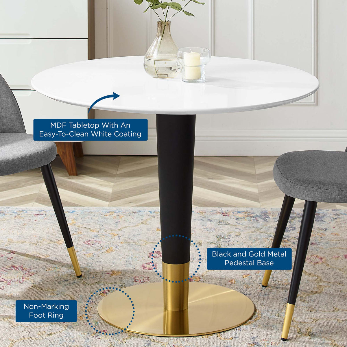 Zinque Dining Table by Modway, photo 10 of 15