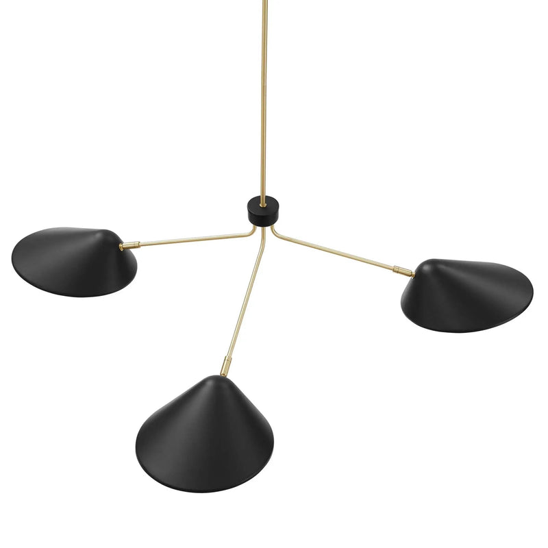 Journey 3-Light 14" Arm Pendant by Modway by HouseOfZazla