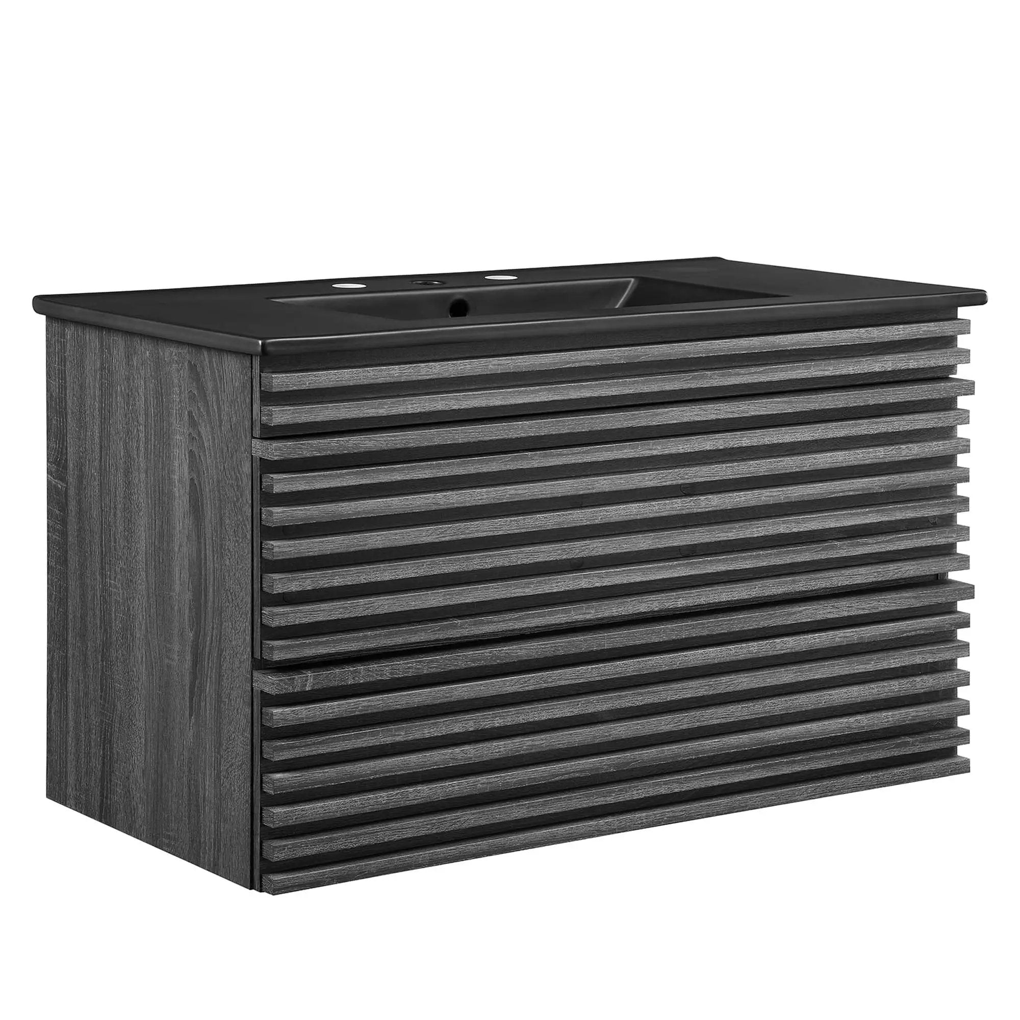Render 36" Wall-Mount Bathroom Vanity by Modway by HouseOfZazla
