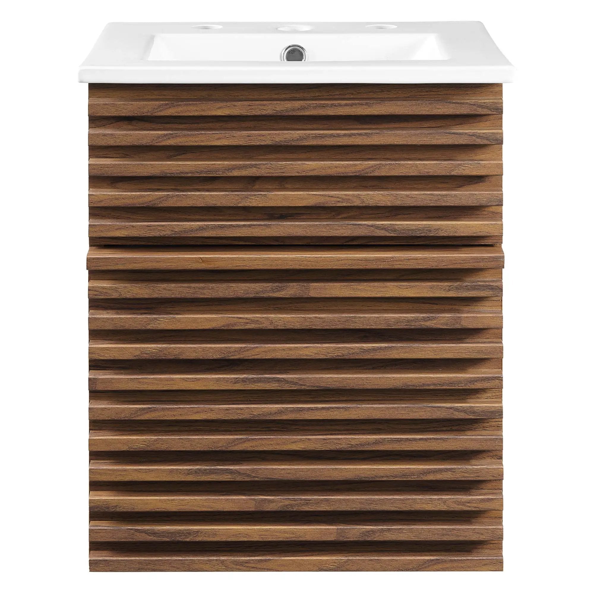 Render 18" Wall-Mount Bathroom Vanity by Modway by HouseOfZazla