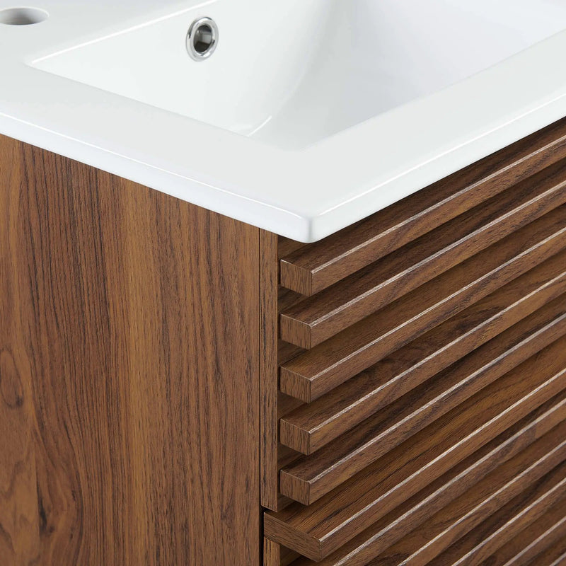 Render 18" Wall-Mount Bathroom Vanity by Modway by HouseOfZazla